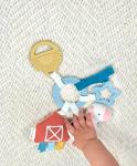 Itzy Ritzy Farm Toy Set with Cow Lovey