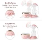 NCVI Double Electric Breast Pump with Storage Bags
