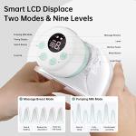 Hands-Free Electric Breast Pump with LCD Display