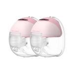 MomMed Hands-Free Electric Breast Pump - Pink