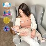 MomMed Hands-Free Electric Breast Pump - Pink