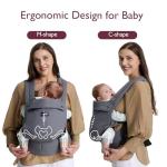 Momcozy Ergonomic Baby Carrier - Comfort and Support