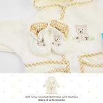 Spasilk Cotton Hooded Terry Bathrobe for Babies