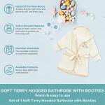 Spasilk Cotton Hooded Terry Bathrobe for Babies