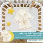 Spasilk Cotton Hooded Terry Bathrobe for Babies