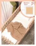 Custom Organic Cotton Baby Blanket with Name