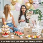 Customizable Wooden Baby Shower Crate and Basket