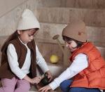 2 Pack Soft Knit Winter Beanies for Baby Boys