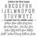 Personalized Wooden Name Signs for Nursery Decor