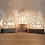 Personalized Night Light with Name - Baby Gifts
