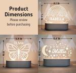 Personalized Night Light with Name - Baby Gifts