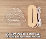 Personalized Night Light with Name - Baby Gifts