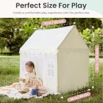 Tiny Land Kids Play Tent with Mat and Lights