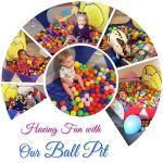 Eocolz Large Kids Ball Pit Play Tent