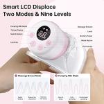 Hands-Free Electric Double Breast Pump with LCD Display
