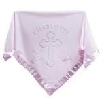 Personalized Baptism Baby Blanket Gift for Boys and Girls