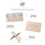 Personalized Cute Name Puzzle for Baby's Baptism