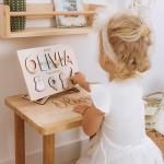 Personalized Cute Name Puzzle for Baby's Baptism