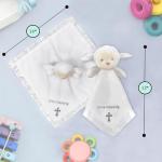Tranquil Kiddo Lamb Lovey Blanket for Babies