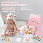 Noah's Ark Baptism Gift Set for Baby Girls