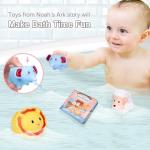 Noah's Ark Baptism Gift Set for Baby Girls