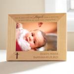 Personalized Baptism Picture Frame for Baby