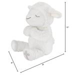 Little Love by NoJo White Plush Lamb