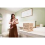 Custom Baby Baptism Wood Block - 3 Sizes Available