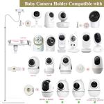 Compact Baby Monitor Stand for Multiple Models