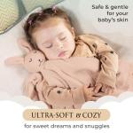 Baby Girl Blanket with Bible Verse - Soft Knit