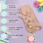 Baby Girl Blanket with Bible Verse - Soft Knit