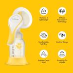Medela Harmony Manual Breast Pump with Flex Shields