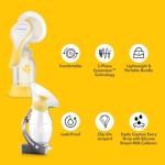 Medela Manual Breast Pump and Milk Collector Set