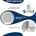 Waterproof Baby Playpen with Mat, 50x50 Inch