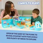 Bluey 3-in-1 Transforming Plane Playset & Figures