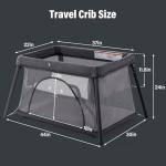 3-in-1 Portable Travel Crib for Baby