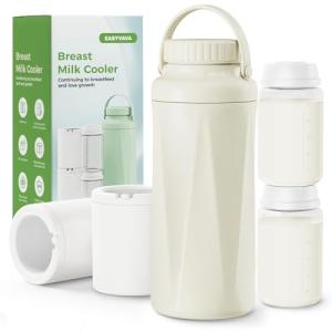 EASYVAVA 22oz Portable Breast Milk Cooler Bottle