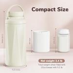 EASYVAVA 22oz Portable Breast Milk Cooler Bottle
