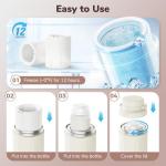 EASYVAVA 22oz Portable Breast Milk Cooler Bottle