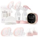 NCVI Double Electric Breast Pump with Storage Bags