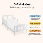 Dream On Me Classic Toddler Bed - White