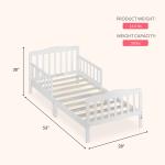 Dream On Me Classic Toddler Bed - White