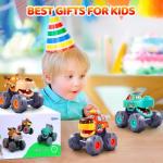 OCATO Pull Back Monster Trucks for Toddlers