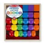 Melissa & Doug Wooden Lacing Beads Set