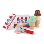 Melissa & Doug Magnetic Ice Cream Cone Toy Set