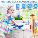 Wooden Montessori Cleaning Set for Kids, 8 Pieces