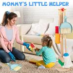 Wooden Montessori Cleaning Set for Kids, 8 Pieces