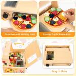 Wooden Pizza Toy Set for Pretend Play