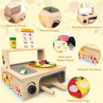 Wooden Pizza Toy Set for Pretend Play