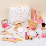 Wooden Pretend Makeup Kit for Toddlers